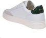 Crime London Witte Leren Sneakers met Suède Details White Heren - Thumbnail 3