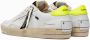 Crime London Witte Sneaker met Gele Hiel Tab White Heren - Thumbnail 5