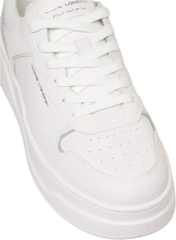 Crime London Witte Sneakers Magnetische Stijl White Dames