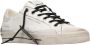 Crime London Witte Sneakers 'Recut' Stijlvol Comfort White Heren - Thumbnail 2