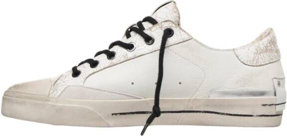 Crime London Witte Sneakers 'Recut' Stijlvol Comfort White Heren