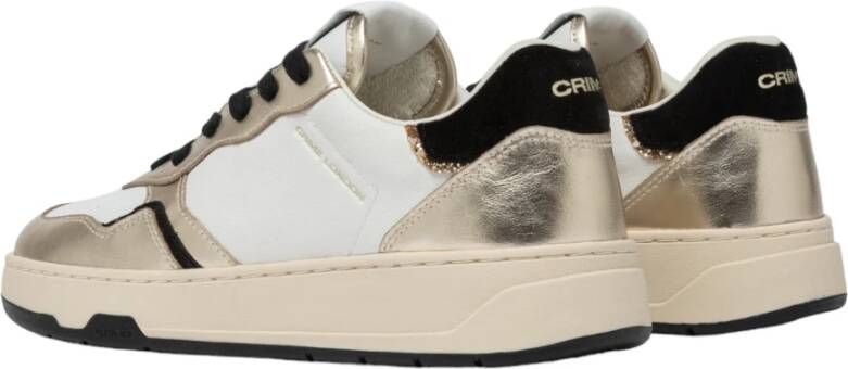 Crime London Witte Sneakers voor een stijlvolle look White Dames