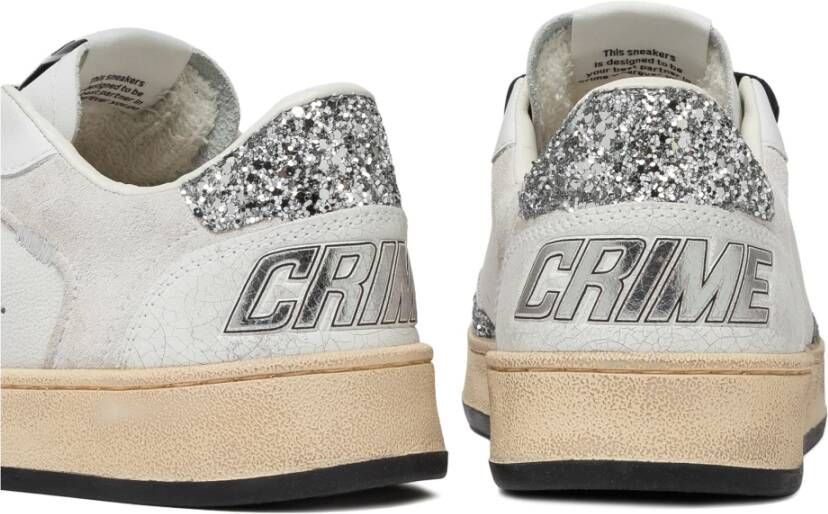 Crime London Witte Sneakers voor een stijlvolle look White Dames