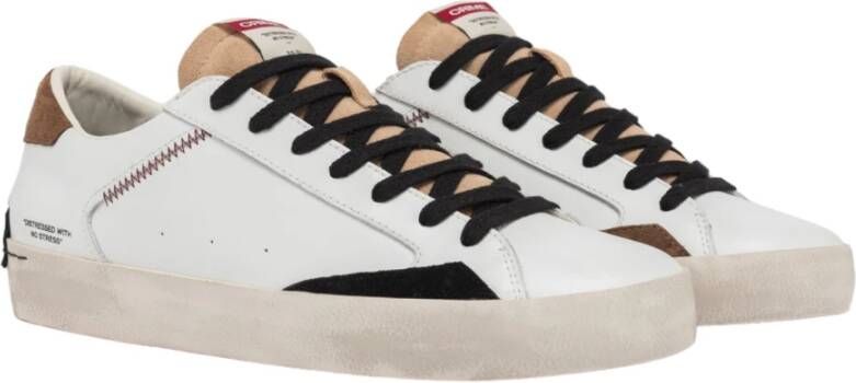 Crime London Witte Sneakers voor een stijlvolle look White Heren