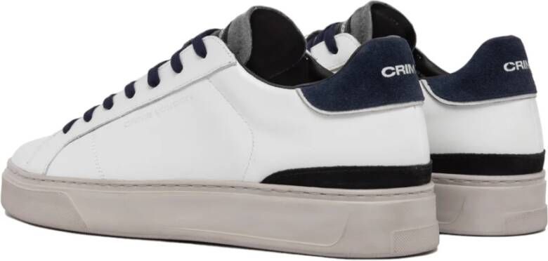 Crime London Witte Sneakers voor een stijlvolle look White Heren