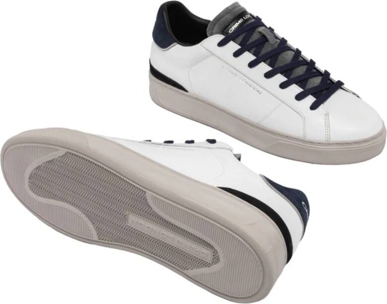 Crime London Witte Sneakers voor een stijlvolle look White Heren