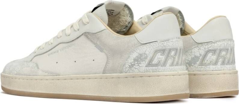 Crime London Witte Sneakers voor een stijlvolle look White Heren