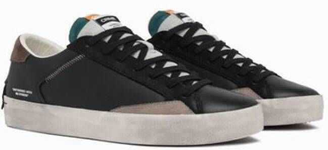 Crime London Zwarte Bos Sneaker Hoge Kwaliteit Black Heren