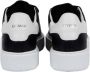 Crime London Zwarte Leren Sneakers met Rubberen Zool Black Dames - Thumbnail 14