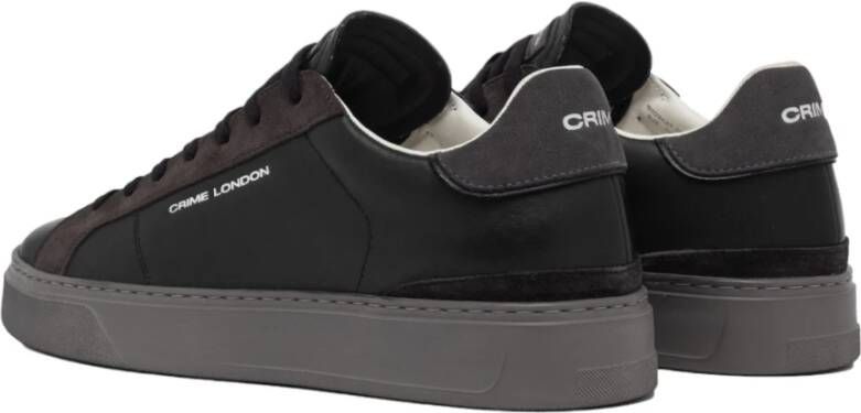 Crime London Zwarte Sneakers voor een Stijlvolle Look Black Heren