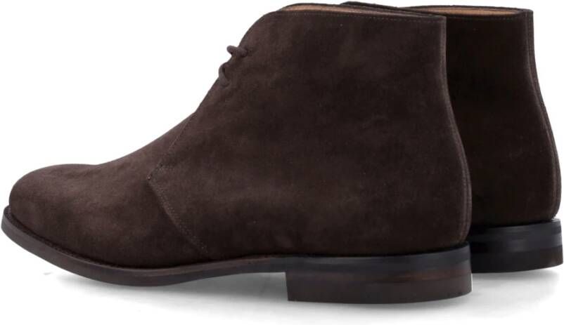 Crockett & Jones Donkerbruine Chukka Laarzen Brown Heren