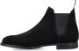 Crockett & Jones Zwarte Chelsea-laarzen met 'V'-elastiek Black Heren - Thumbnail 3