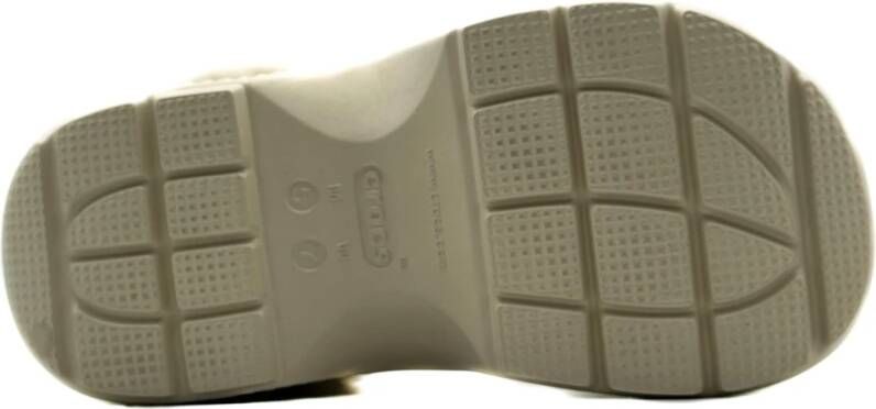 Crocs Beige Gevoerde Schoenen voor Moderne Vrouw Beige Dames