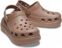 Crocs Bruine Platform Klomp met Comfortabel Ontwerp Brown Dames - Thumbnail 4