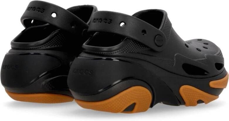 Crocs Bubble Crush Klomp Zwart gum Black Heren