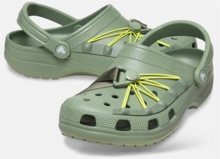 Crocs Bungee Cord Klomp Green Heren