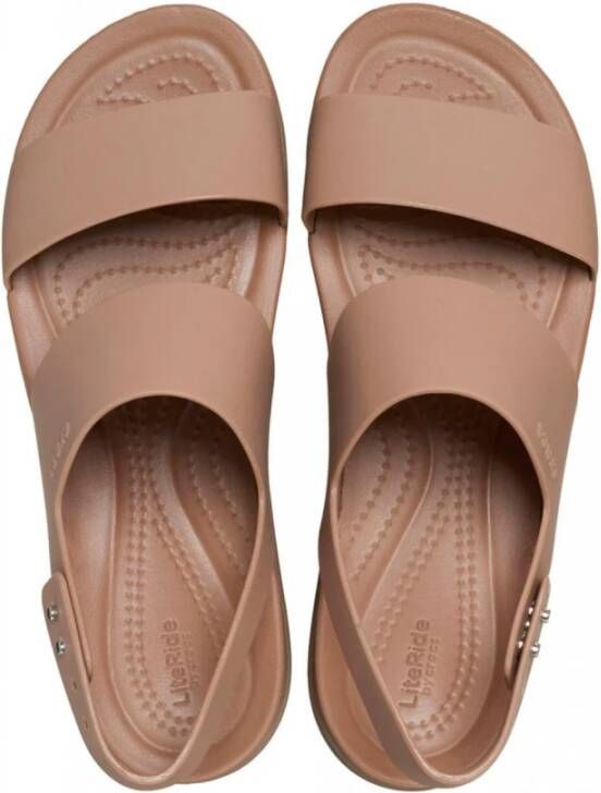 Crocs Casual Sandaal Beige Dames