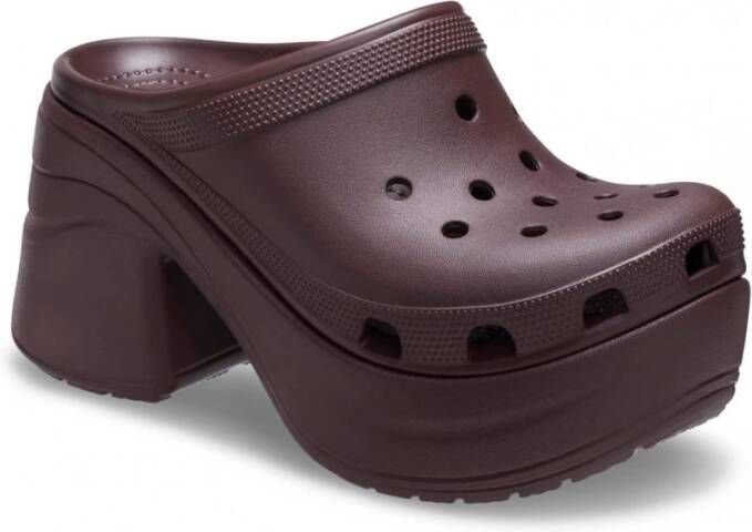 Crocs Comfortabele Sandalen voor Dagelijks Gebruik Brown Dames