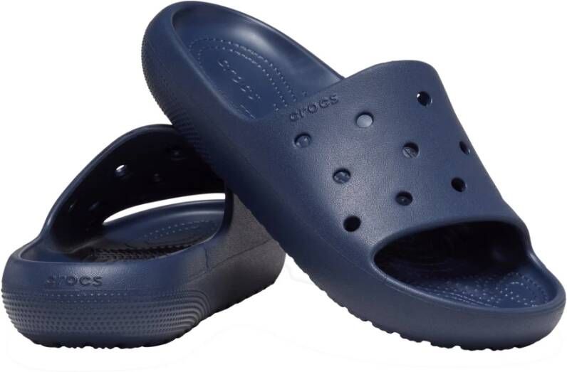 Crocs Comfortabele Slippers Blue Heren