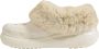 Crocs Witte sandalen met imitatiebontafwerking White Heren - Thumbnail 3