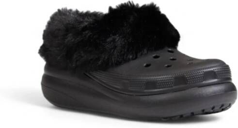 Crocs Crush Schoenencollectie: Herfst Winter Black Dames