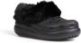 Crocs Zwarte Instap Sandalen met Nepbont Trim Black Heren - Thumbnail 3