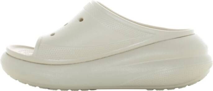 Crocs Dames Crush Slide Sandalen White Dames