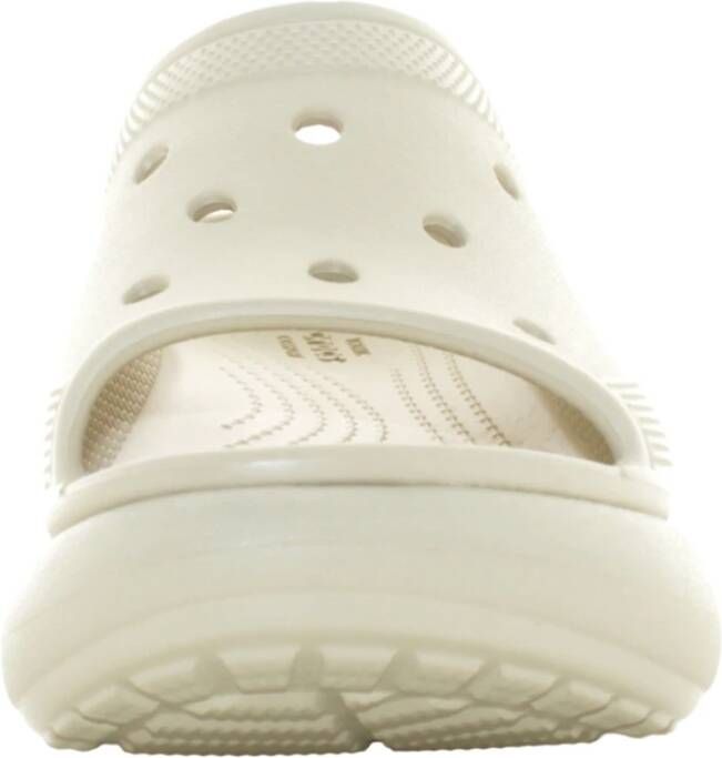 Crocs Dames Crush Slide Sandalen White Dames