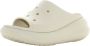 Crocs Classic Crush Ciabatta Sandal Beige Dames - Thumbnail 6