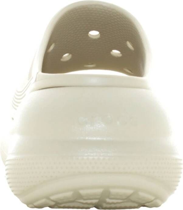 Crocs Dames Crush Slide Sandalen White Dames