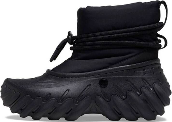 Crocs Echo Boot Zwart Hoge Top Black Heren