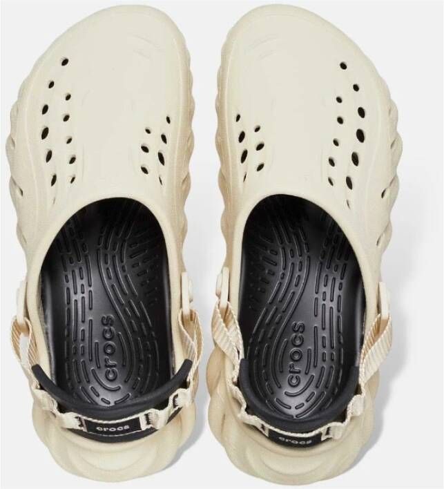 Crocs Echo Klomp Lichtgewicht Comfort Schoen Beige Heren