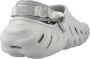 Crocs Witte Echo Clog Sandalen White Heren - Thumbnail 8