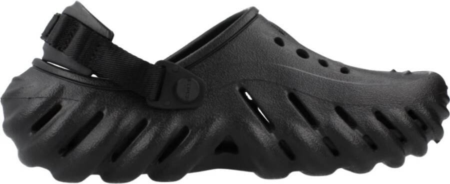 Crocs Echo Klompen voor Stijlvol Comfort Black Dames