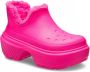 Crocs Fuchsia Stomp Shorty Laarzen Pink Dames - Thumbnail 2