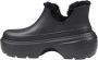 Crocs Zwarte enkellaarsjes met faux-fur voering Black - Thumbnail 7