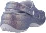 Crocs Glitter Platform Klompen Purple Dames - Thumbnail 4