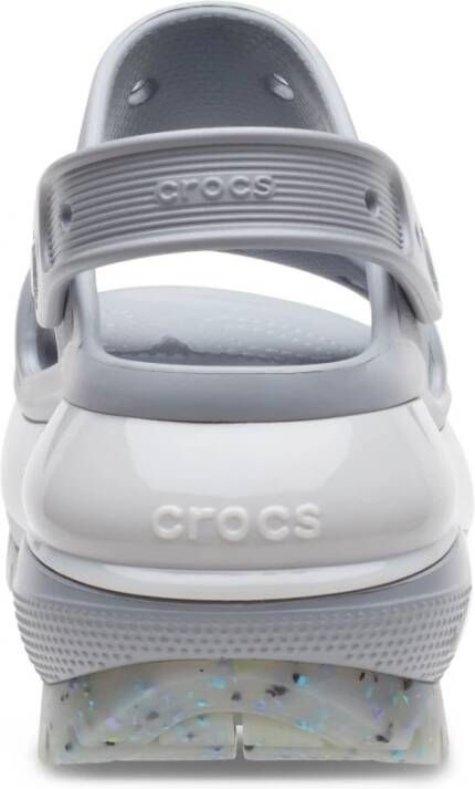 Crocs Grijze Sandalen Mega Crush Stijl Gray Dames