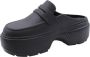 Crocs Houten Klompen Collepepe Black Dames - Thumbnail 6