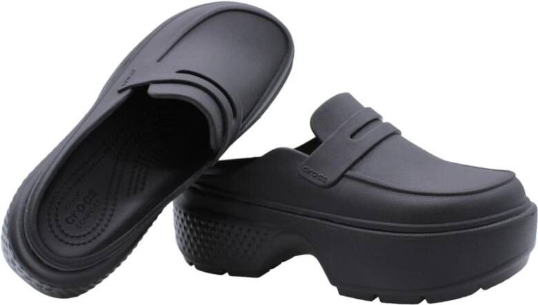 Crocs Houten Klompen Collepepe Black Dames