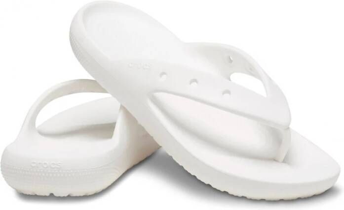 Crocs Klassieke Flip-Flops White Heren