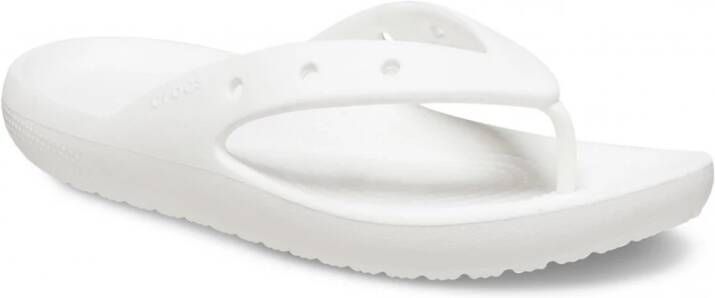 Crocs Klassieke Flip-Flops White Heren