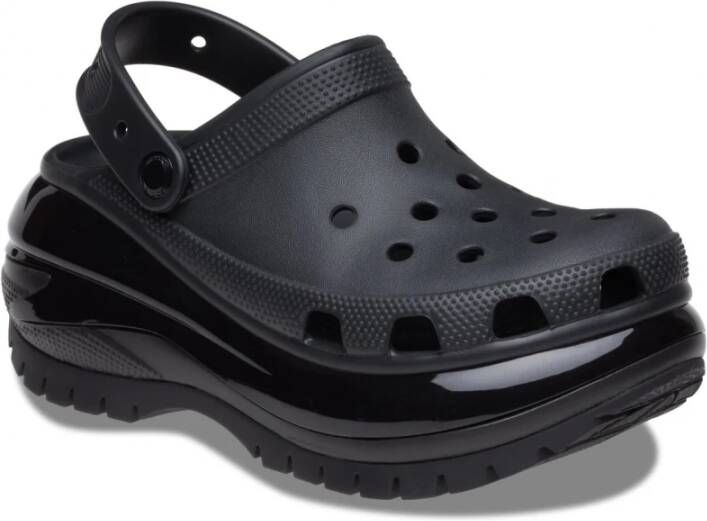 Crocs Klassieke Mega Crush Klomp Black Dames