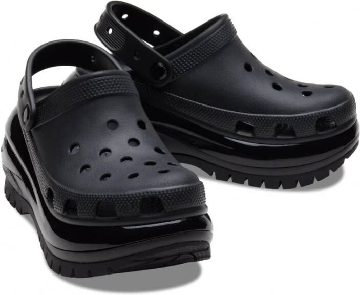 Crocs Klassieke Mega Crush Klomp Black Dames