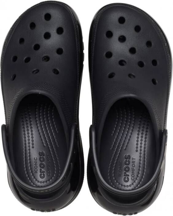 Crocs Klassieke Mega Crush Klomp Black Dames