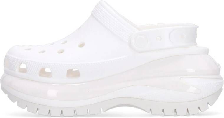 Crocs Klassieke Mega Crush Klomp White Dames