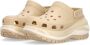 Crocs Klassieke Mega Crush Muil Klomp Beige Dames - Thumbnail 3