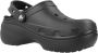 Crocs Klassieke Platform Gevoerde Klompen voor Dames Black Dames - Thumbnail 9