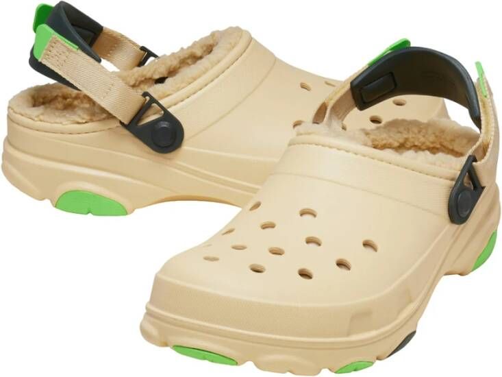 Crocs Klassieke Platform Sandalen Beige Heren