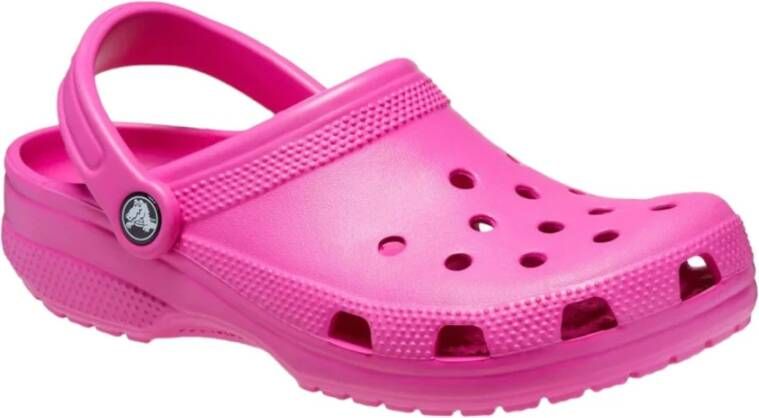 Crocs Klassieke Rubberen Slippers Unisex Pink Dames